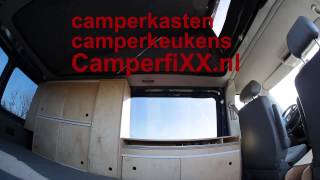 Ombouw camper VW T5 [upl. by Shiri308]