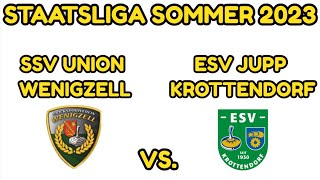 3Runde Staatsliga Stocksport 2023  SSV UNION Wenigzell vs ESV JUPP Krottendorf [upl. by Nivac]