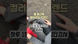 봄 컬러조합 이것만 기억하세요❕컬러트렌드 [upl. by Eustashe24]