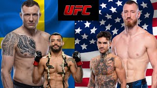 UFC VEGAS 86 HERMANNSON VS PYFER  BEST BETS  PARLAYS  FULL CARD PREDICTIONS [upl. by Lucas]