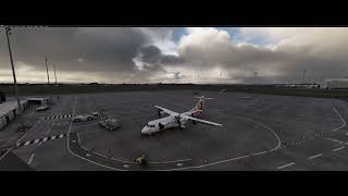 ATR 42  600 Air Wales  Cardiff  Birmingham  Microsoft Flight Simulator 2023 [upl. by Aydin]