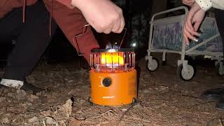 Experience of using 2 in 1 Portable Propane Heater amp Stove [upl. by Latsyk814]