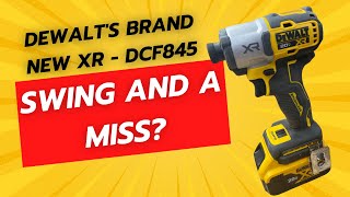 My Expectations Were Too High  DeWALT DCF845 XR Impact Driver [upl. by Notse]