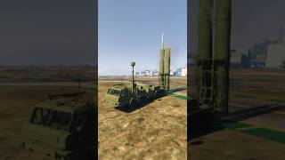 Israeli S500 Long Missiles System surprise Attack Iranian Military Vehicles GTAv gta airdefence [upl. by Kizzee]