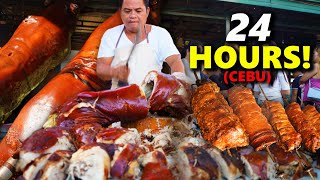 Eating ONLY LECHON for 24 Hours in Cebu EXTREME Lechon Tour [upl. by Eceinal]