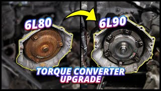 6L90 Torque Converter Install in an 6L80 Transmission  Silverado Sierra Tahoe Suburban Yukon [upl. by Champaigne332]