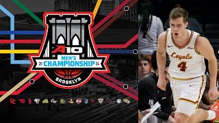 Loyola vs St Bonaventure  A10 Tournament Highlights [upl. by Howell388]