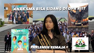 TIPS amp TRICKS LOLOS PARLEMEN REMAJA DPR RI  Ada subtitles bahasa Indonesia [upl. by Elockcin]