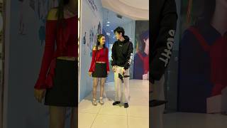 gallivanting with his girlfriend  Yanna trending funny shortvideo haihuoc viral [upl. by Yhtomot]