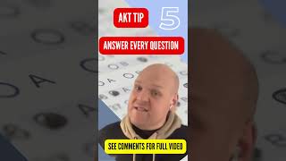 AKT Revision tip 5 Answer every question [upl. by Ynohtona781]