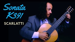 Sonata K391  Scarlatti performed by Eduardo Costa classical guitar [upl. by Nnalyrehs786]