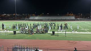 Monterey Trail Marching Band  NCBA Franklin Invitational Field Show quotArt Of Structurequot [upl. by Eldoria]