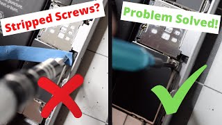 How to remove small stripped screw from electronics [upl. by Graehl259]