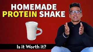 Homemade Protein Shake for Muscle Gain  Truth or Myth  Yatinder Singh [upl. by Noiztneb381]