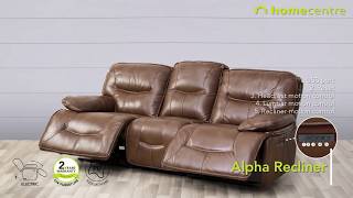 Recliners from Home Centre now at FLAT 40 OFF AT GRAND SOFA FEST Only till November 25 [upl. by Sirah]