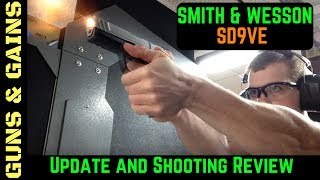 Smith and Wesson SD9VE Update and Shooting Review  Guns amp Gains [upl. by Bael]