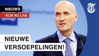 KIJK TERUG Minister Ernst Kuipers kondigt nieuwe versoepelingen aan [upl. by Arden]