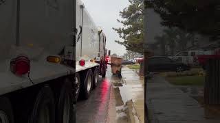 Amrep on a Rainy day garbagetruck [upl. by Emarej]