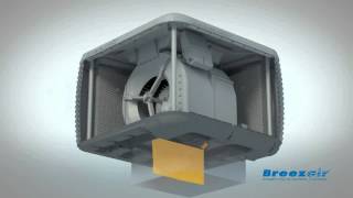 Breezair evaporative cooling overview for homes and commercial business [upl. by Lenahs362]