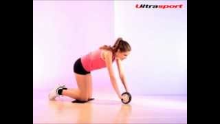 Ultrasport AB Roller  Knee Pad Exercise Wheel  Amazons Choice  Bestseller [upl. by Gamaliel]