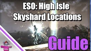 ESO High Isle Skyshard Locations [upl. by Ellinnet]