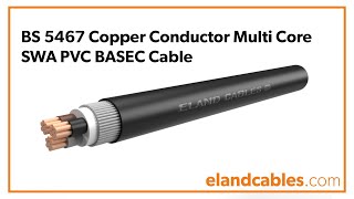 BS 5467 SWA PVC Cable animation [upl. by Pendergast]