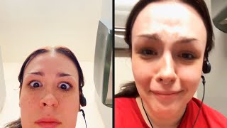 Customer Chases Employee into Bathroom [upl. by Haimorej]