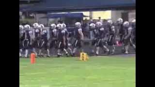 Parkersburg South Football Entrance 101113 [upl. by Chouest]