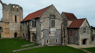 Castle Acre Priory Norfolk 4K DJI Mini 3 Pro [upl. by Anilyx]