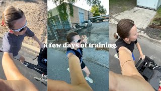 A Few Days of Training Vlog  marathon prep 7 months postpartum [upl. by Hendrika]