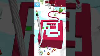 🎮Stacky Dash Game 🧍Level 183 Android 🪵IOS stacydashgame gameplay shorts mobilegamepubgbanned [upl. by Hawkie]