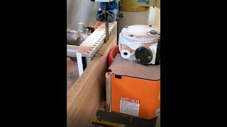 CoMatic AF110 Resaw Feeder on a Bandsaw by Shop Gear Inc [upl. by Ver96]