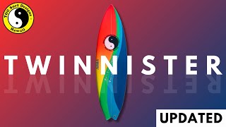 2023 High Performance Twin Fin  Twinnister Surfboard Review [upl. by Pier38]