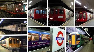 Moorgate Station Railway Contrasts Part 2 [upl. by Jairia]