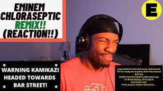 EMINEM CHLORASEPTIC REMIX REACTION THE WORLD LIT A FIRE THEY CANT PUT OUT [upl. by Erreip575]