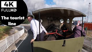 Ribble Steam Railway  Cab ride then front of train for the return  Double heading locos [upl. by Neeka12]