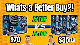 🏀 Mosaic Blasters vs Mega Box Retail Box Battle  Which Would You Choose 🤔 [upl. by Aennil]