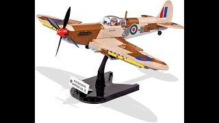 COBI Supermarine Spitfire MKIX Fighter Plane Set 5525 [upl. by Zennas]