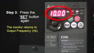 Mitsubishi Quick Tips Change Monitor Display D700 E700 [upl. by Aecila]