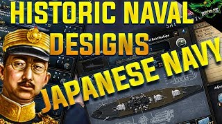 HOI4 Man the Guns Historical Ship Designs Japanese Navy Hearts of Iron 4 MTG Expansion Guide [upl. by Recneps20]