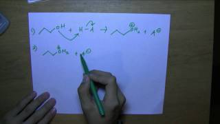 Acid Catalyzed Dehydration of Alcohols [upl. by Anoniw662]