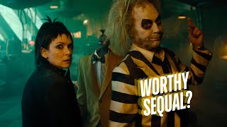 Film Review  Beetlejuice Beetlejuice 2024 [upl. by Arfihs849]