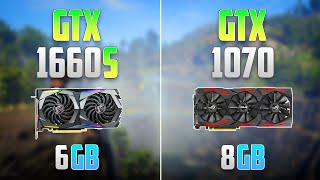 GTX 1070 vs GTX 1660 Super  Which One is Better [upl. by Nilyak660]