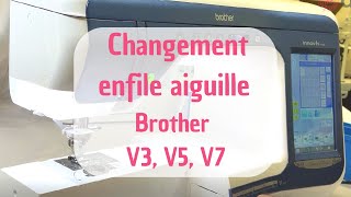 Comment changer lenfile aiguille Brother Innovis V3 V5 V7 [upl. by Phiona]