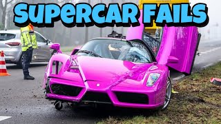 Expensive Supercars Fails  Wins Compilation  Best of Driving Caught on Camera 2024 [upl. by Nelra736]