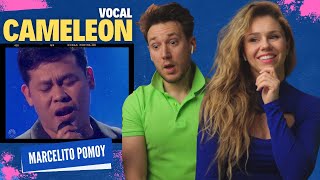 One of biggest TALENTS Singing teacher couple react to Marcelito Pomoy  Prayer [upl. by Bowen]