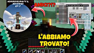 UN NUOVO ALLEATO  horrorcraft il ritorno  ep7  minecraft fyp creepy [upl. by Augy]