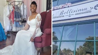 Bride left without dress days before wedding after bridal shop closes [upl. by Petersen]