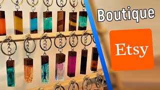 Fabrication dun présentoir pour mes porteclés  Boutique Etsy 🔥 [upl. by Siro]