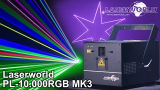 Laserworld PL10000RGB MK3 product video [upl. by Sivla]